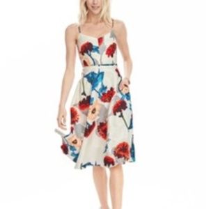 Banana Republic floral strappy dress